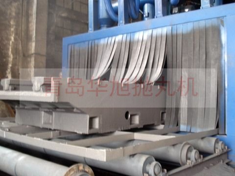 汽車大梁拋丸打砂機